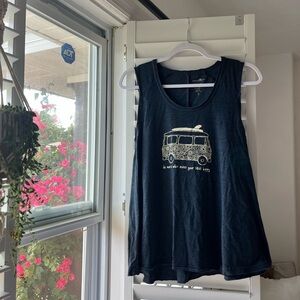 Natural life boho tank top